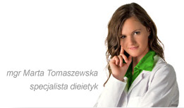 specjalista dietetyk Marta Tomaszewska