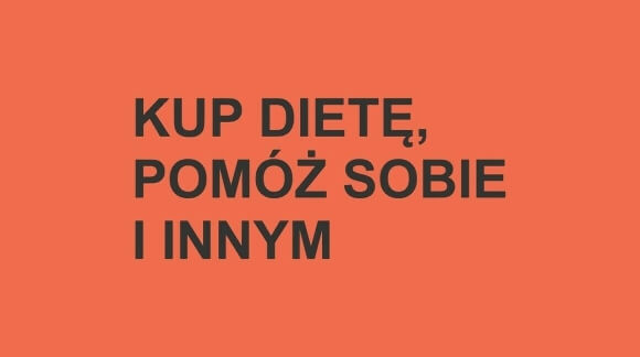 kup dietę, pomóż sobie i innym